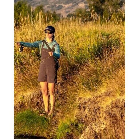 Flylow Life Overall Shorts Grays  Outdoor Hiking Athletic Size X-Large - Picture 4 of 13